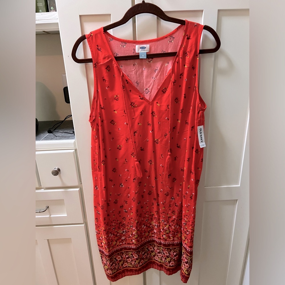 New old navy floral print dress
